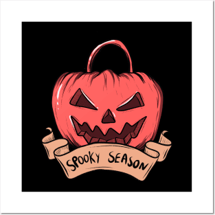 Spooky season Posters and Art